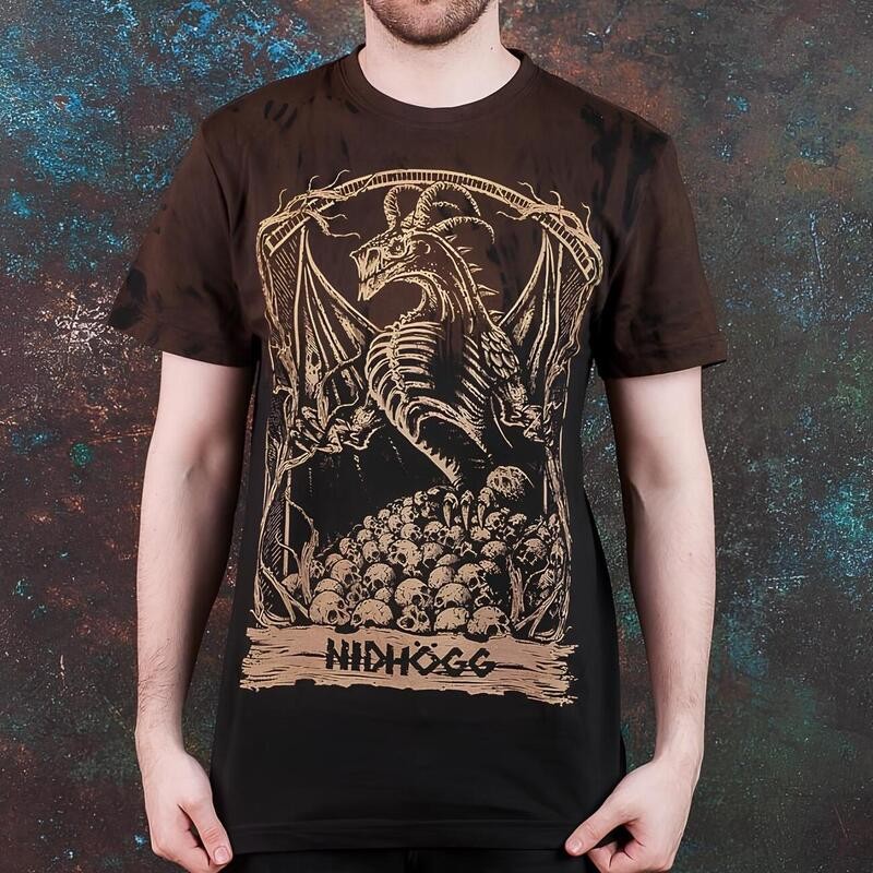 Nidhogg - Smok Mitologii Nordyckiej - Koszulka Meska - Nihil Novi Censored