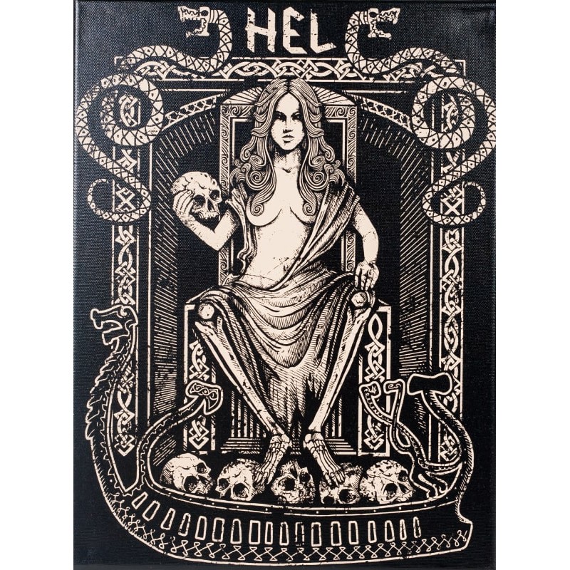 Obraz z boginią Hel - Nihil Novi Censored