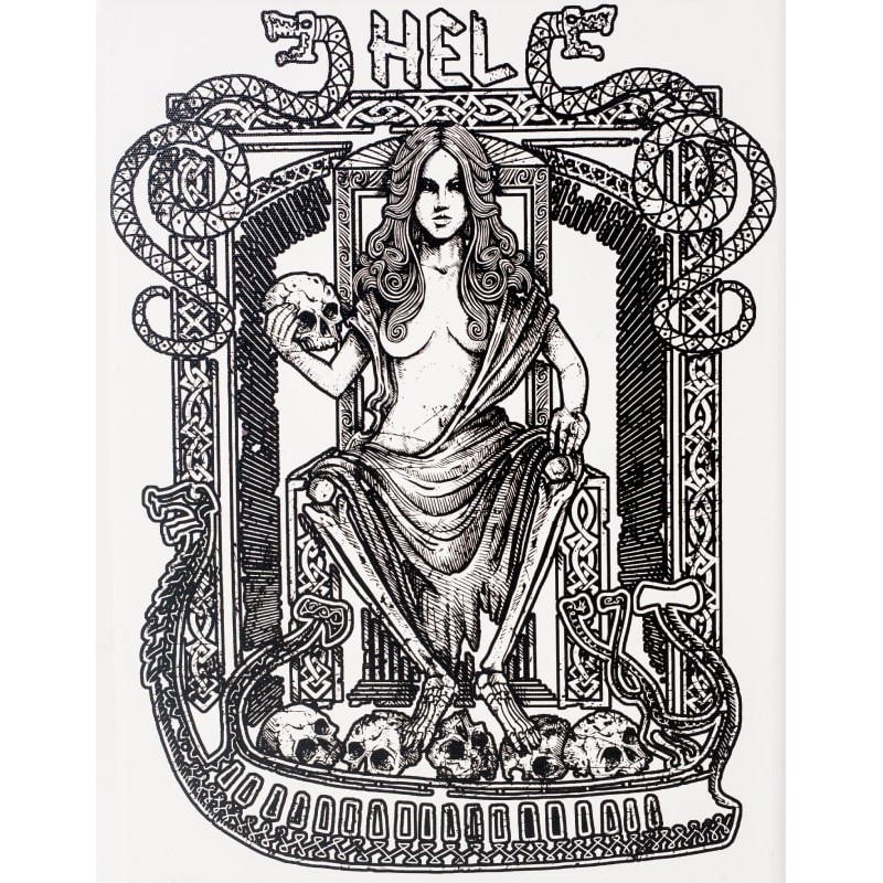 Obraz z boginią Hel - Nihil Novi Censored