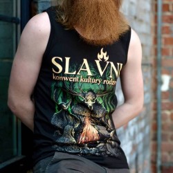 Tank-top męski "Przy ognisku"