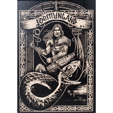 Obraz na Płótnie z Wielkim Wężem Jormungandem z Mitologia Nordycka