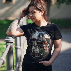 T-shirt damski "Gołoborze"