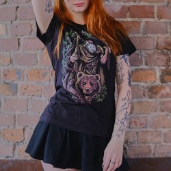 S | T-shirt Damski "Druwian"