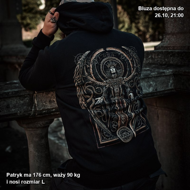 Bluza rozpinana Samael – anioł o 12 skrzydłach