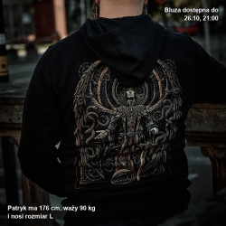 Bluza rozpinana Samael – anioł o 12 skrzydłach