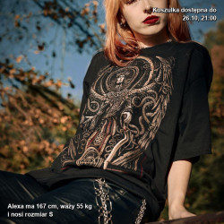 Koszulka oversize Samael – Wąż z Edenu | Nihil Novi