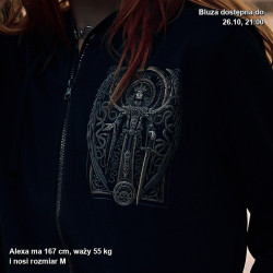 Damska bluza rozpinana Samael – Samael i Lilit