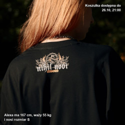 Koszulka oversize Lilith - nocny demon w dawnych wierzeniach