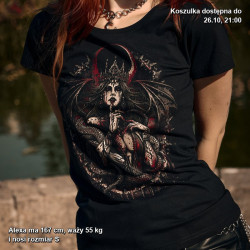 Koszulka damska Lilith - legenda o odejściu z Edenu