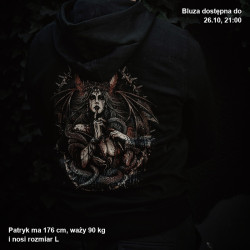 Bluza rozpinana Lilith - królowa demonów i Samael