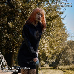 Długa bluza damska Lilith - demon czy buntowniczka