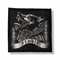 Naszywka "Fenrir". Wielki wilk mitologii nordyckiej zerwał się z łańcuchów