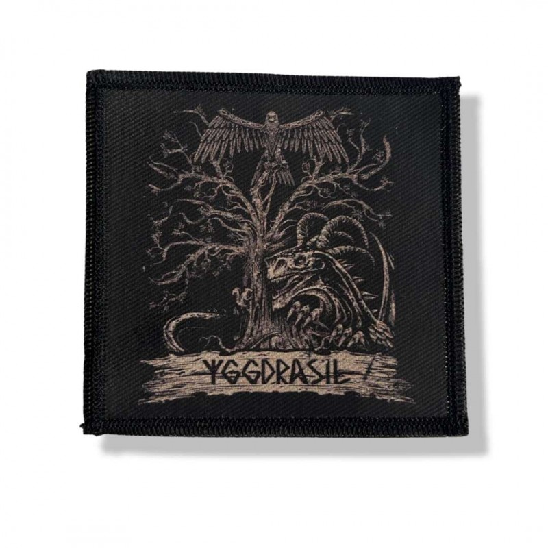 Naszywka "Yggdrasil". Drzewo świat mitologii nordyckiej