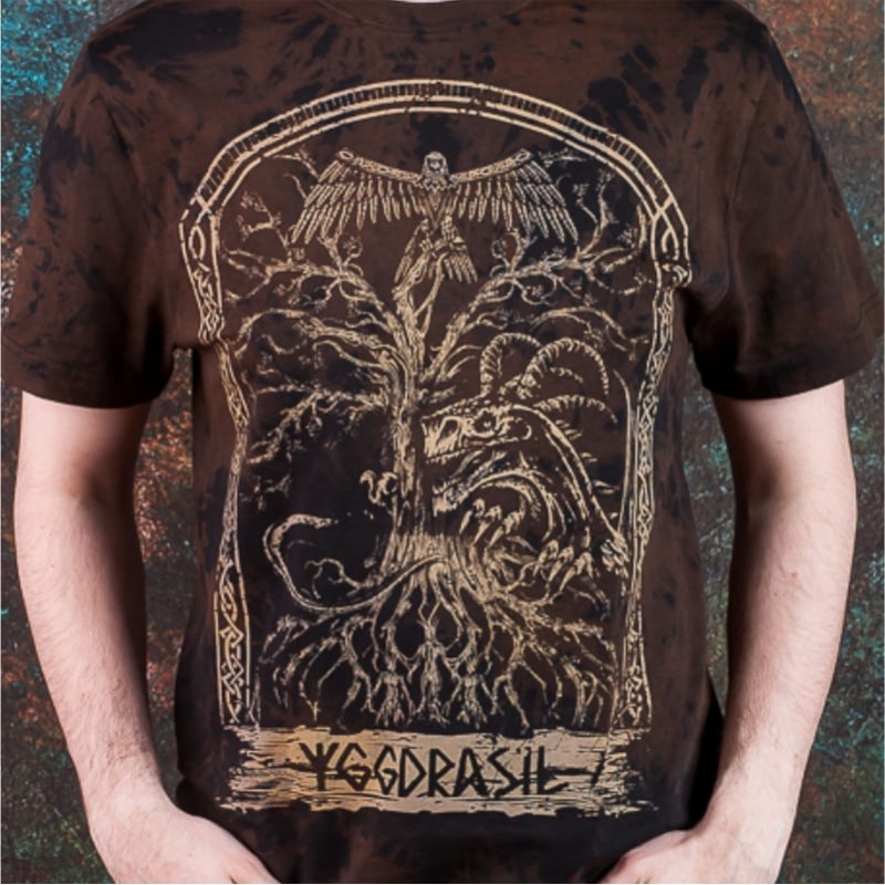 Yggdrasil - Koszulka Meska - Nihil Novi Censored