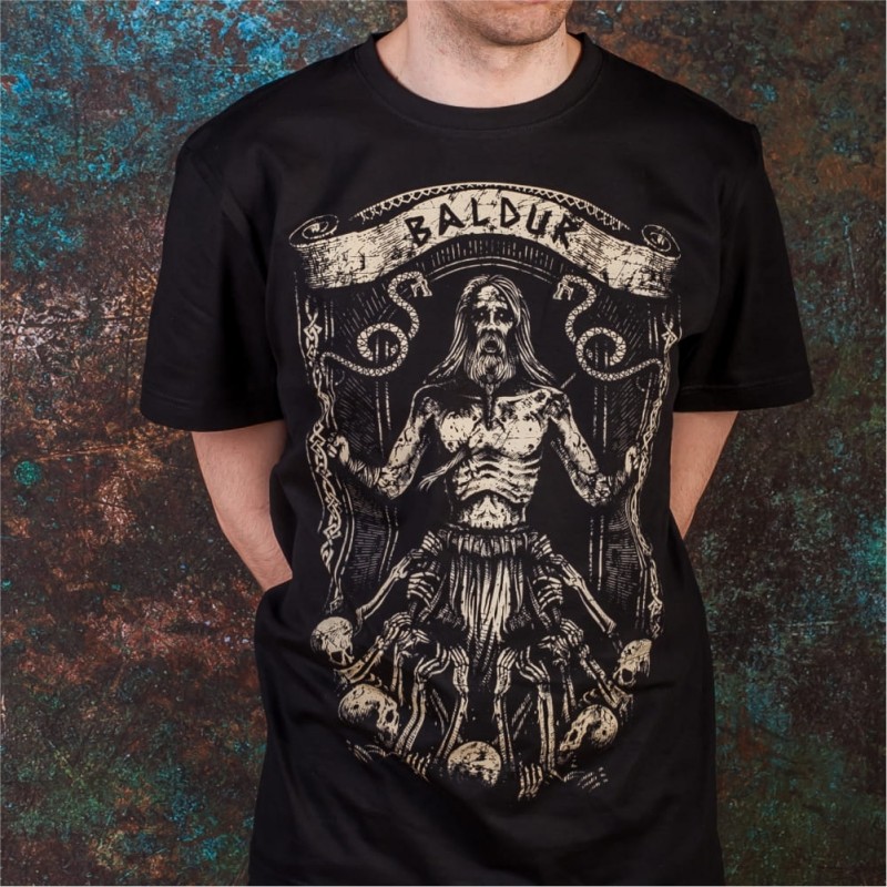 Koszulka męska z nordyckim bogiem Baldurem