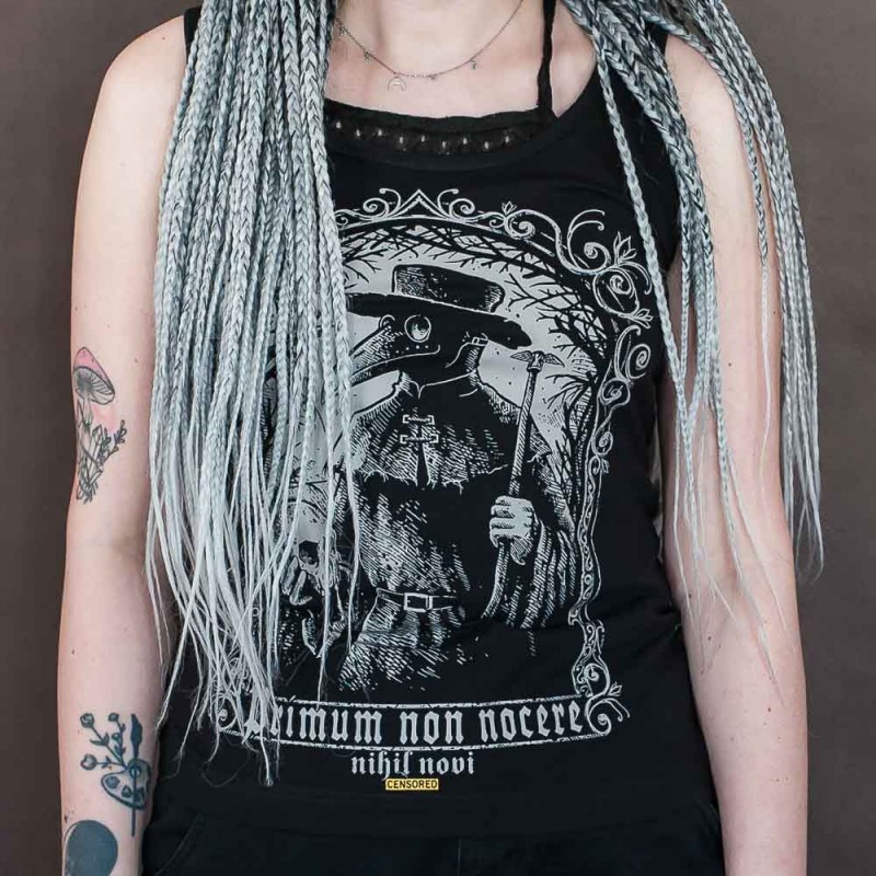 Tank-top damski Doktor Plagi