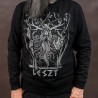 Leszy na wciąganej bluzie bez kaptura