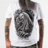 Biały T-shirt męski Strzyga