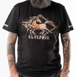 T-shirt męski "Sleipnir" w...