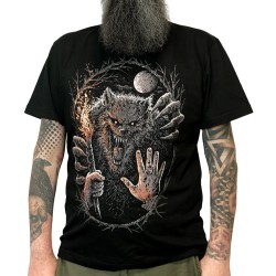 T-shirt męski "Wilkołak"